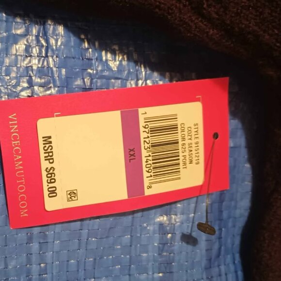 NEW Vince Camuto Women's Cozy Relaxed Fit Sweater Size XXL - Picture 2 of 9